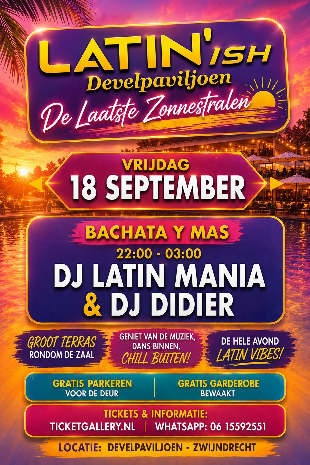 ☀️ LATIN'ISH DE LAATSTE ZONNESTRALEN 🌴