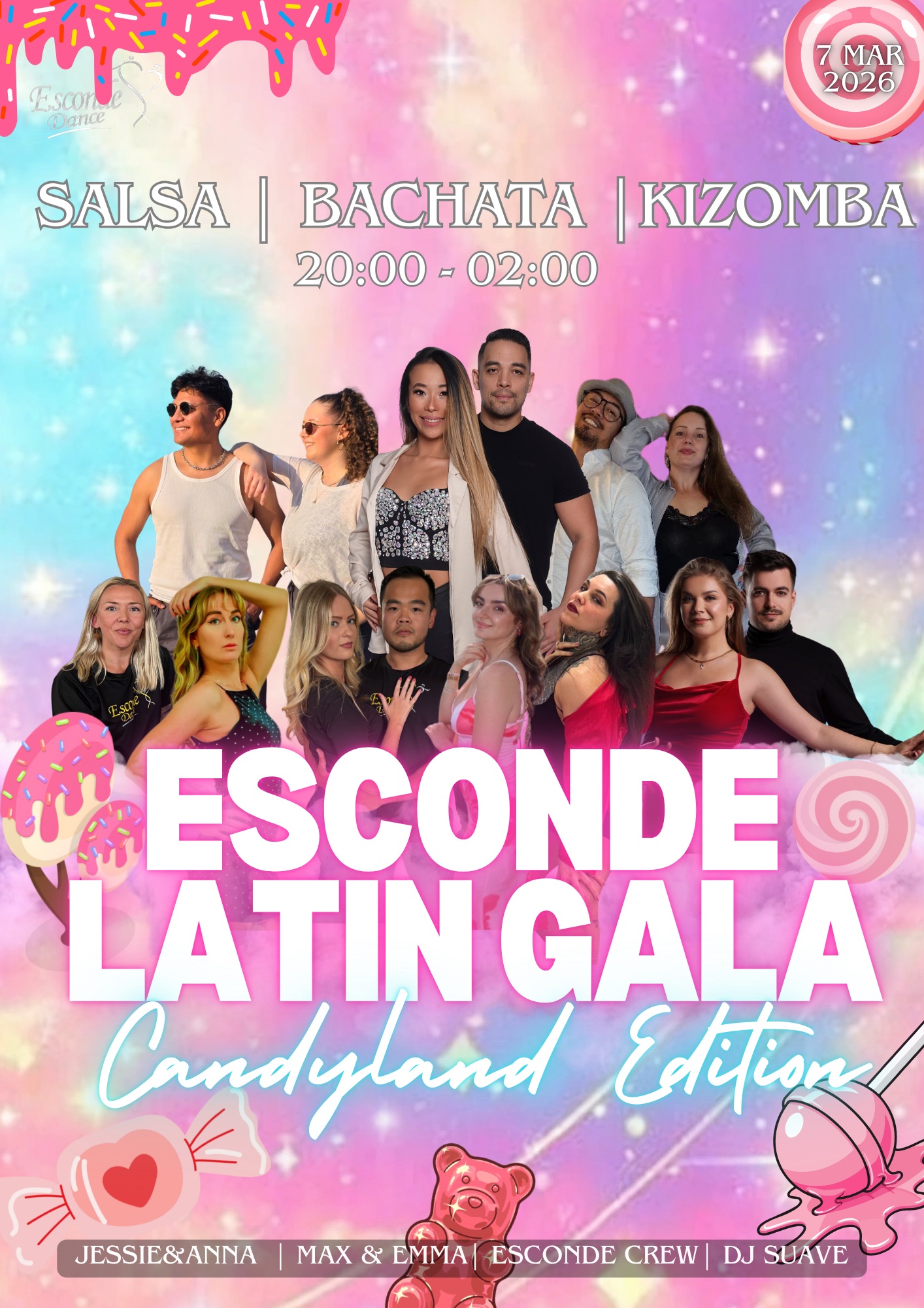 Esconde Latin Gala - Candyland Edition 7 3 🍭🍩