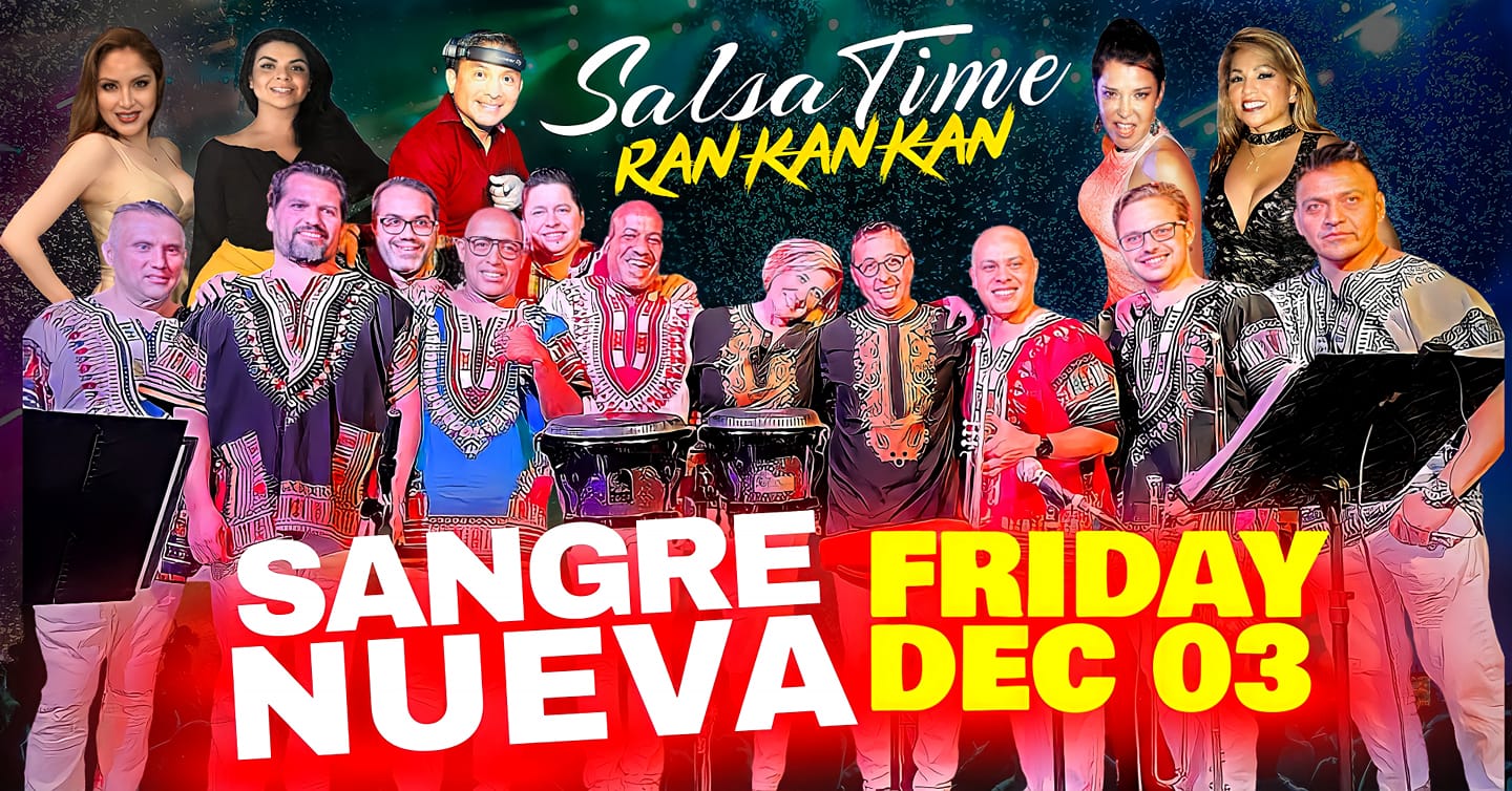 Salsa Time at RanKanKan SANGRE NUEVA BAND