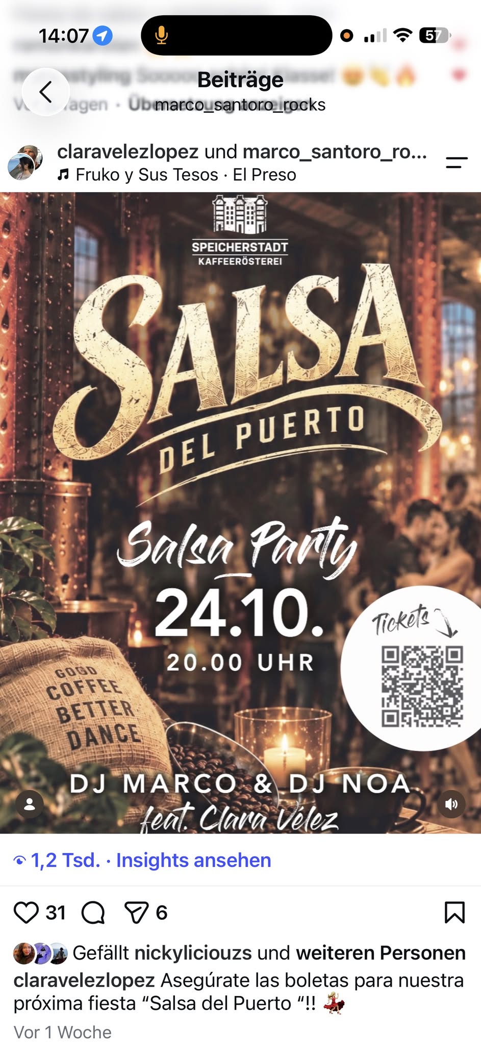 Salsa del Puerto "Speicherstadt Kaffeerösterei"