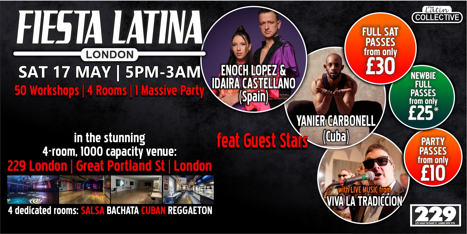 FIESTA LATINA London I SALSA BACHATA CUBAN LIVE BAND I SUPERSTAR INTERNATIONAL ARTISTS I SOCIAL