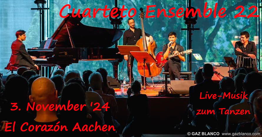 Salón mit Cuarteto "Ensemble 22" 03.11.2024