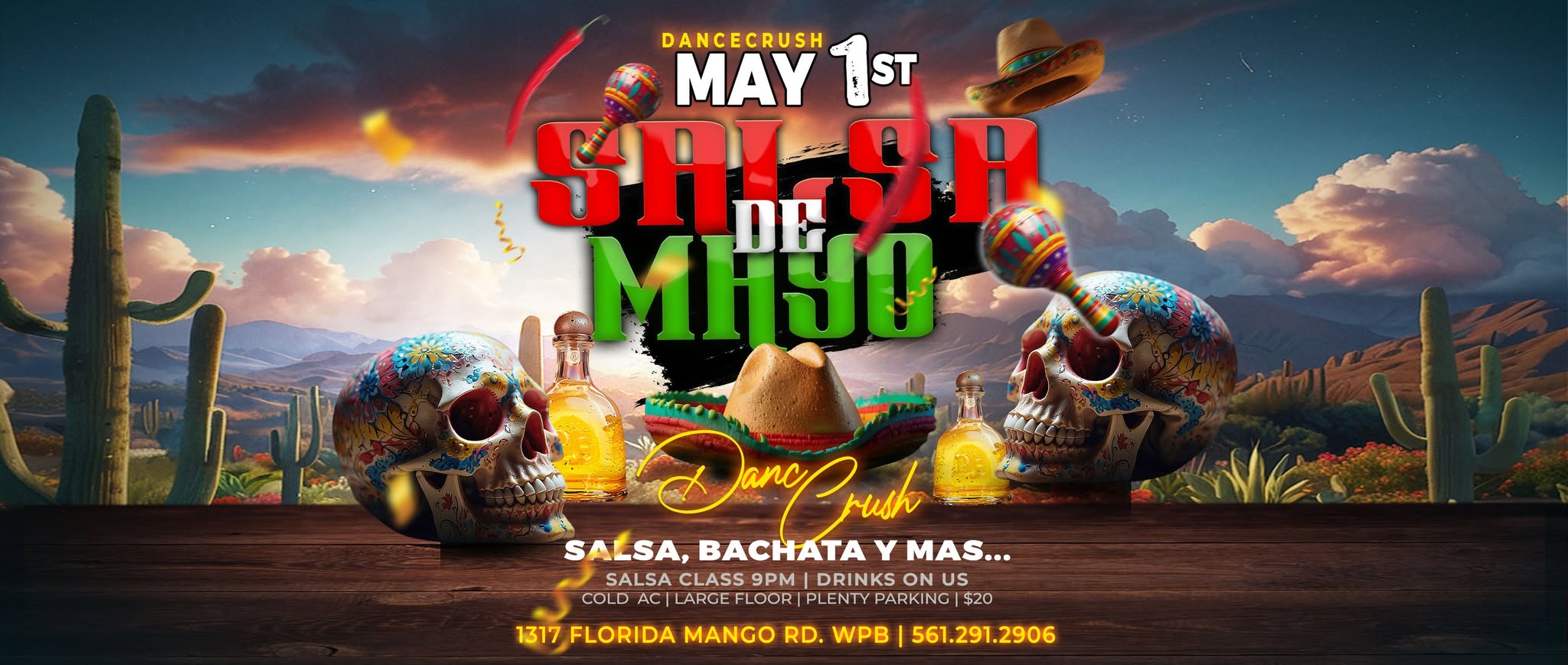 SALSA de MAYO - Friday DancecrusH!
