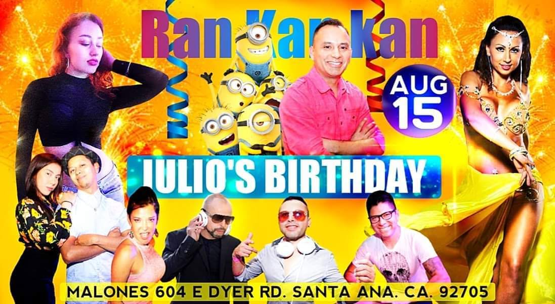 RanKanKan Julito's BDAY BASH AUG15th
