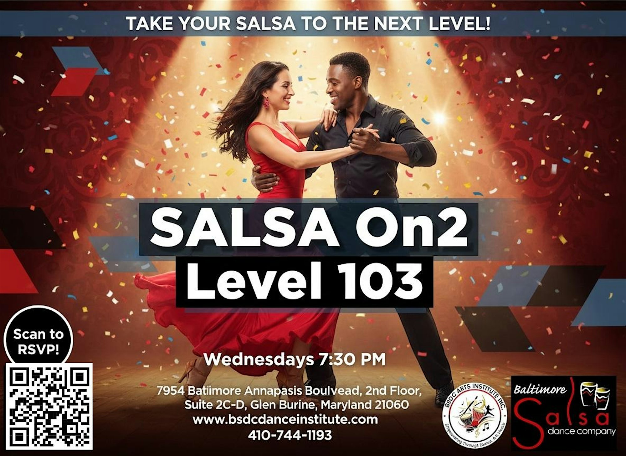 Salsa On2 Groove Level 103: Build Your Confidence!