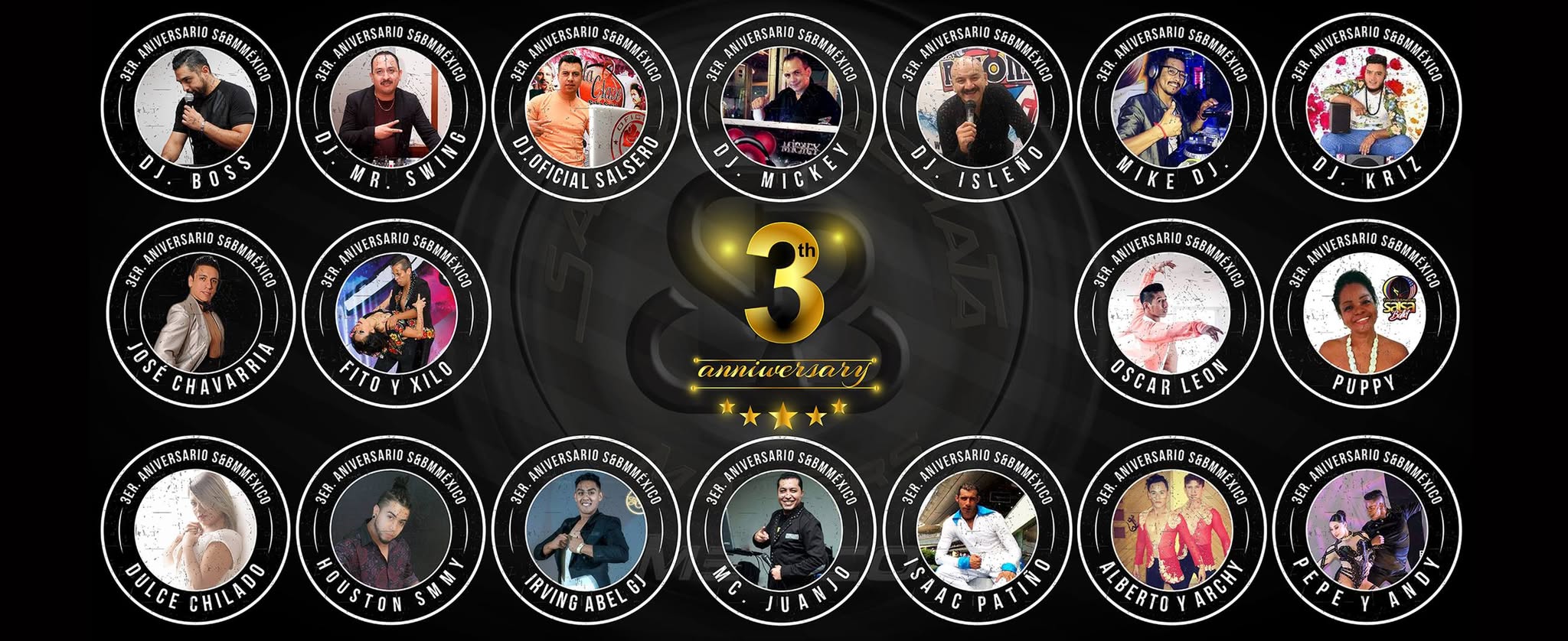 3er Aniversario Salsa&Bachata Master´s Mexico
