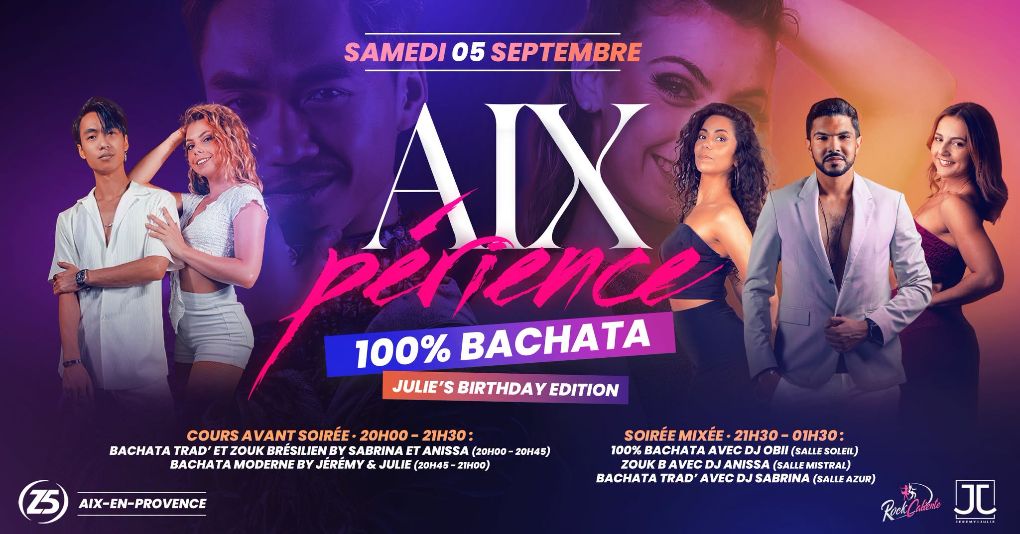 L'AIXpérience Soirée 100% Bachata au Z5