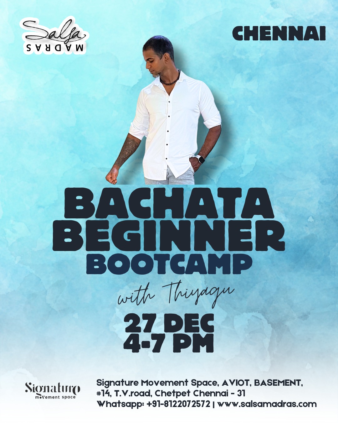 Bachata Beginner Bootcamp Chennai
