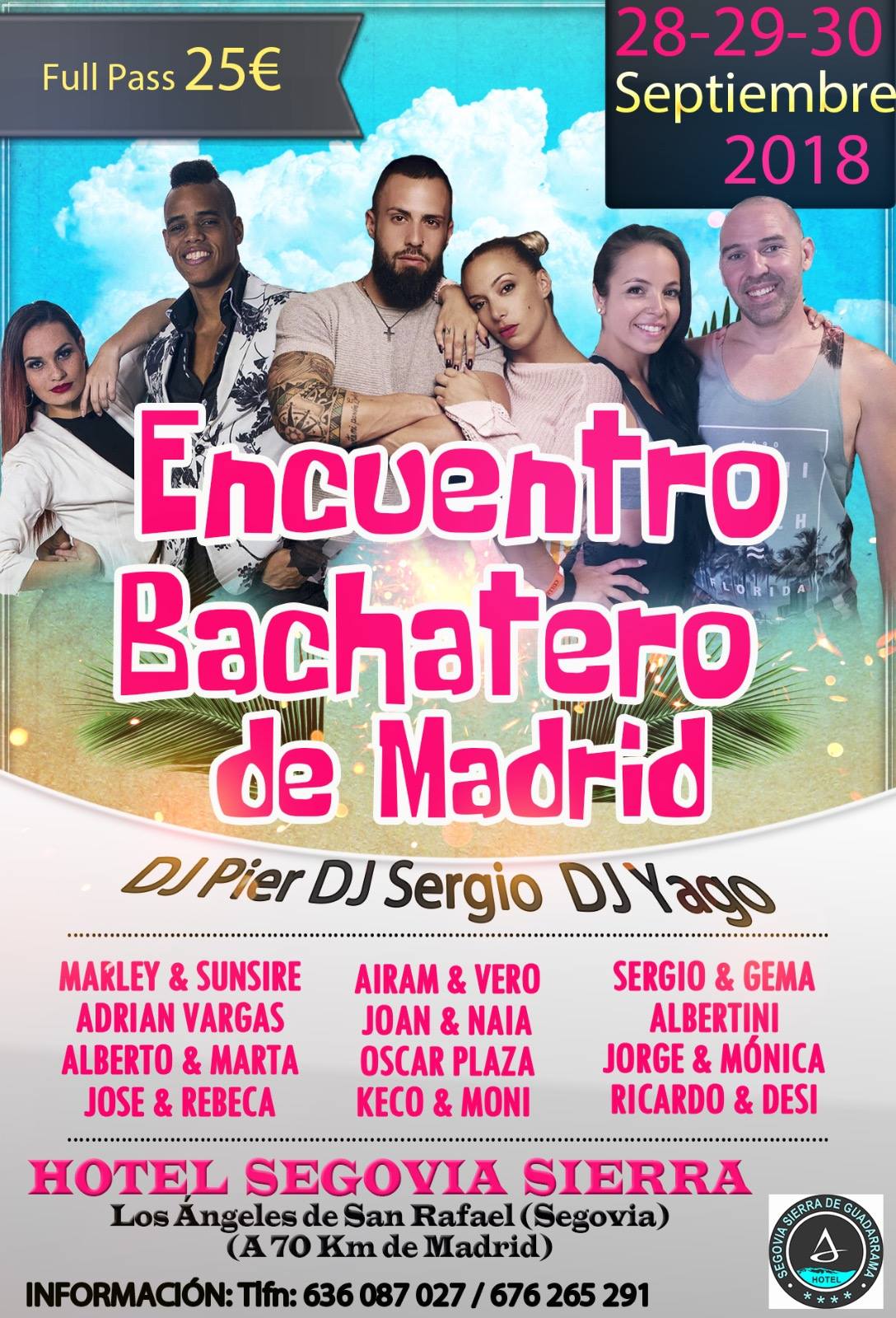 Encuentro Bachatero de Madrid 2018 (Evento Oficial)