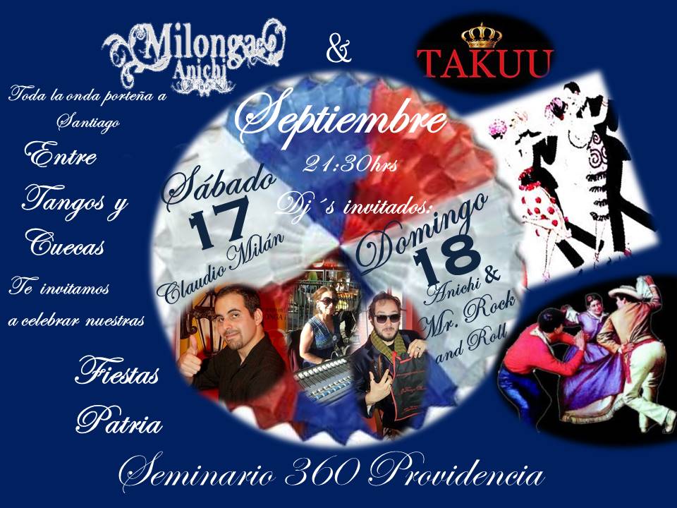 Milonga Anichi & Takuu en Fiestas Patria