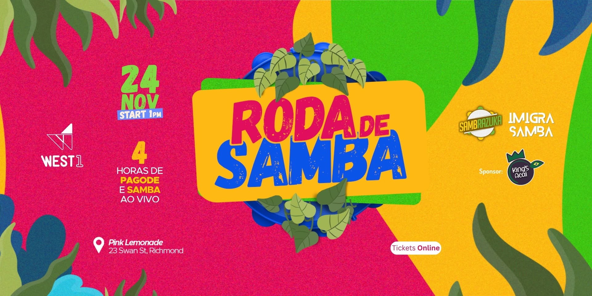 Roda de Samba WEST 1 Melbourne