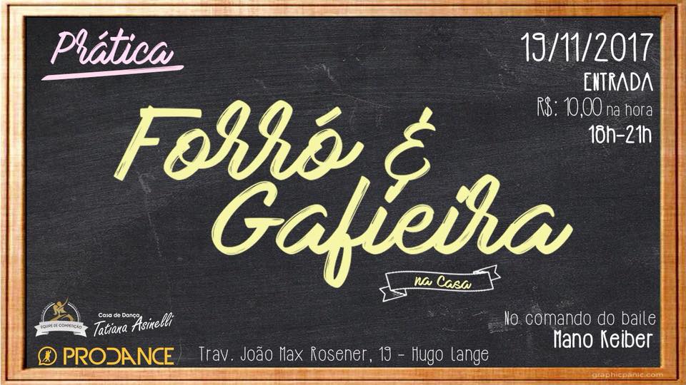 Forró e Gafieira na Casa