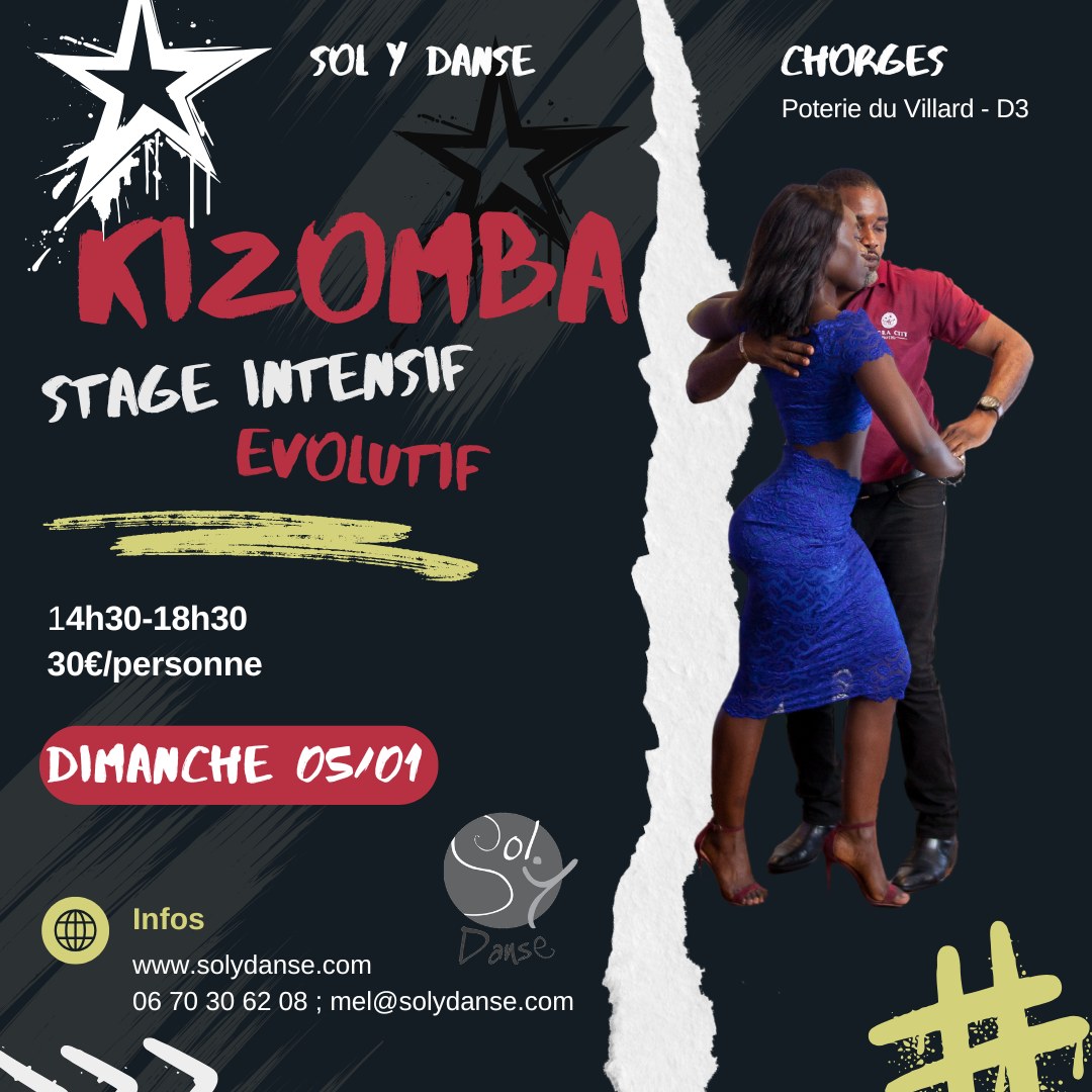 Stage intensif de Kizomba évolutif