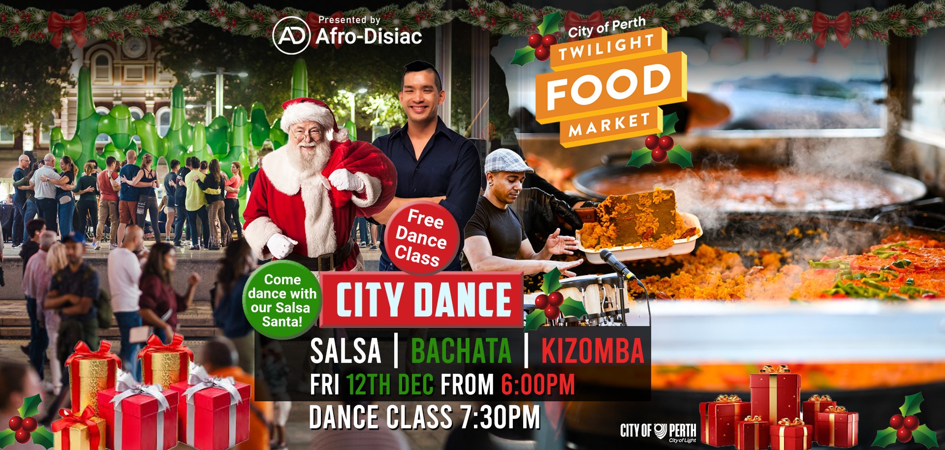 City Dance @ Twilight Food Market Dec 12th!