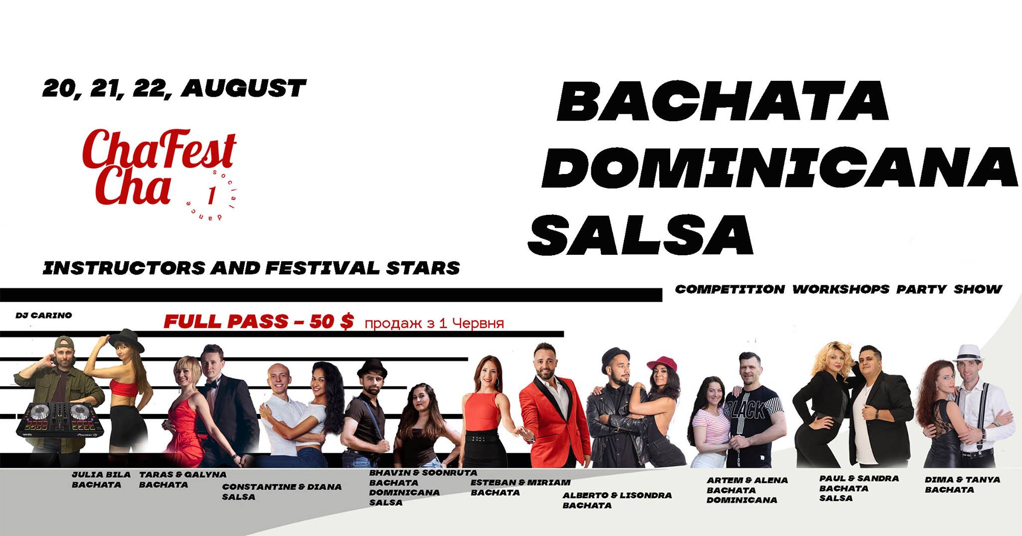 Social dance festival! 20, 21,22. August