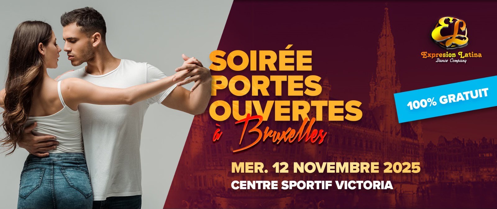 Soirée portes ouvertes - Cours de salsa & bachata