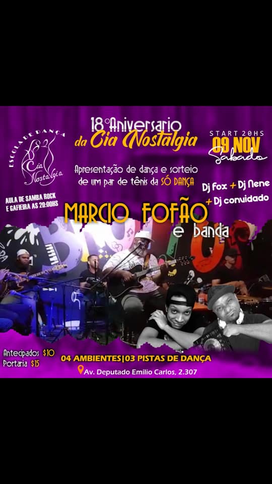 18º Aniversário da Cia Nostalgia