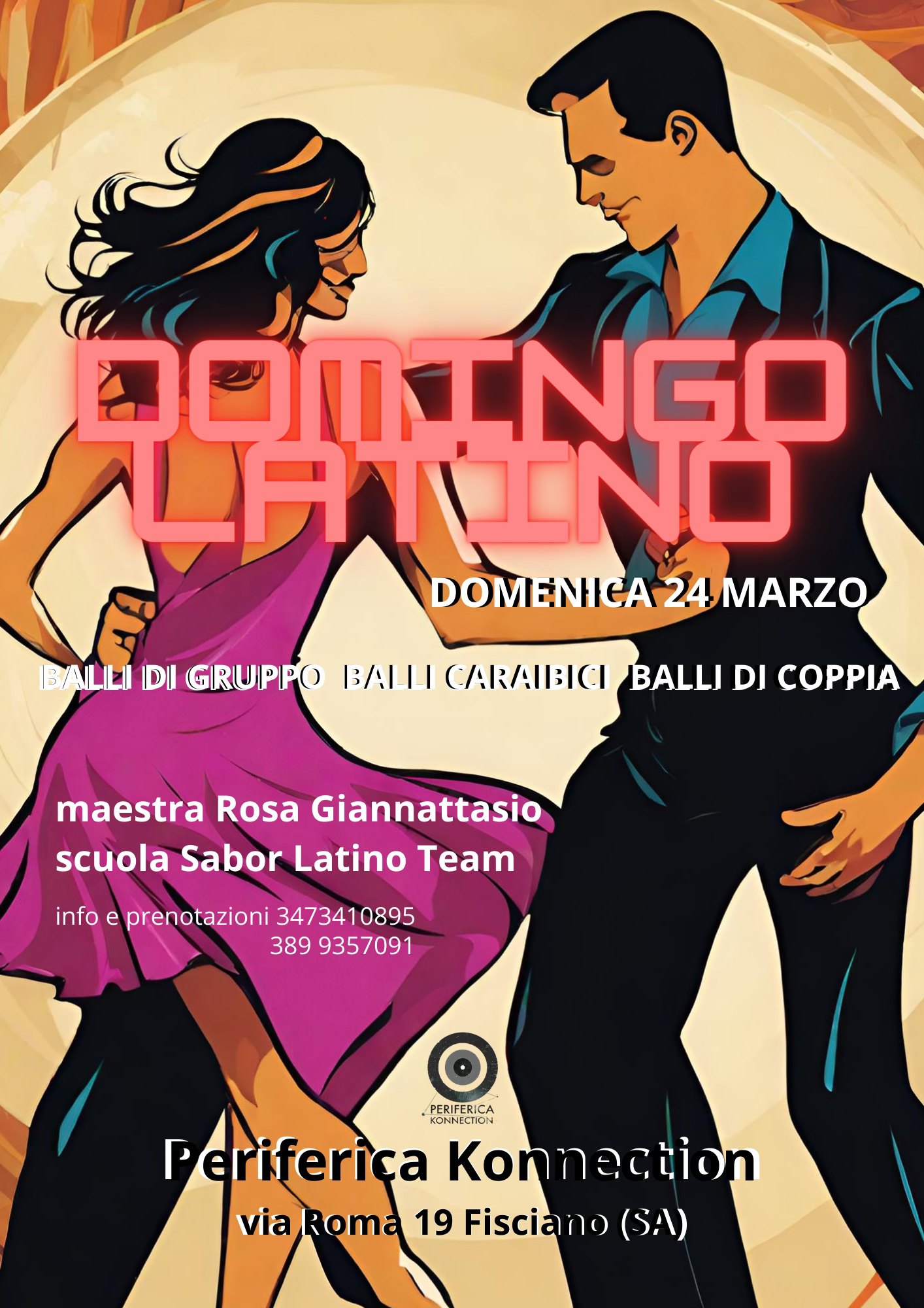 Domingo Latino - Balli di gruppo, caraibici, di coppia @ Periferica Konnection