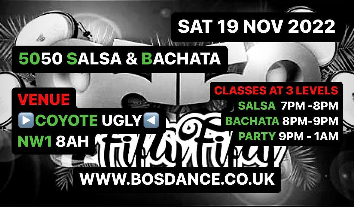 5050 Salsa & Bachata: Coyote Ugly Camden