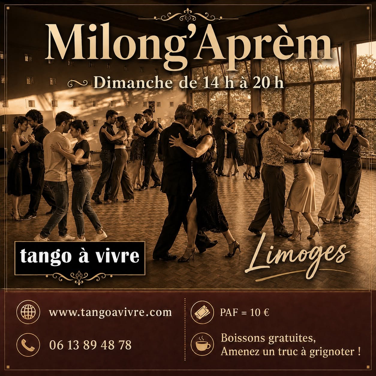 Milong'Aprèm Saison 2026-2027