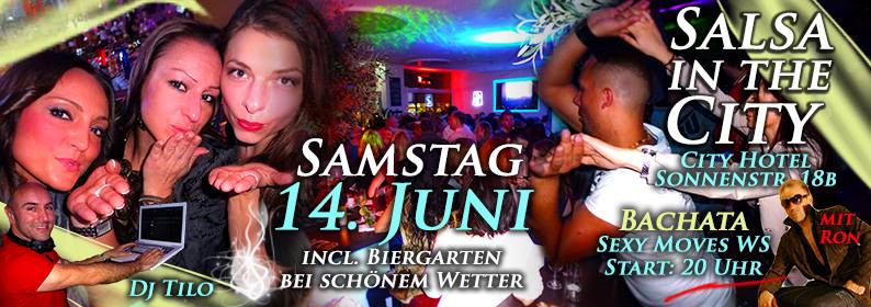SALSA IN THE CITY - Die Paaarty - Sa. 14. Juni!