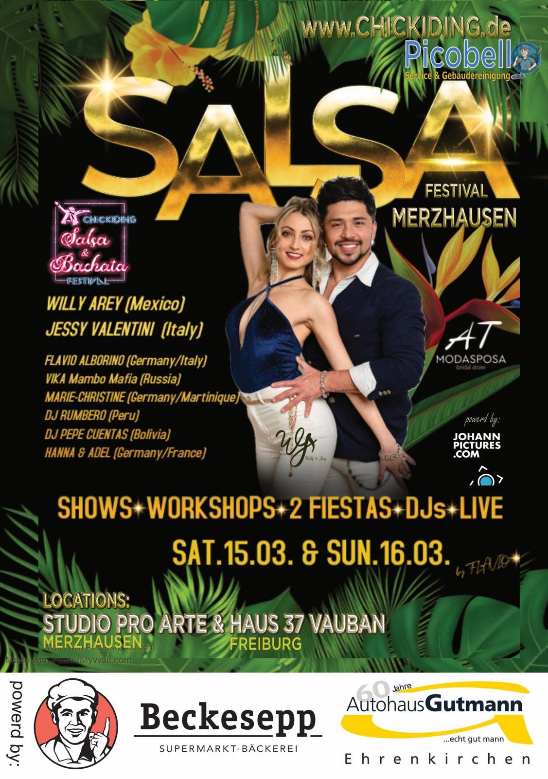 Chickiding Salsa & Bachata Festival Merzhausen Freiburg