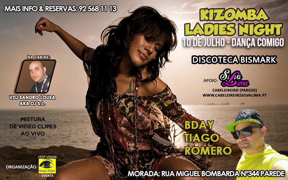 KIZOMBA LADIES NIGHT (DANÇA COMIGO)