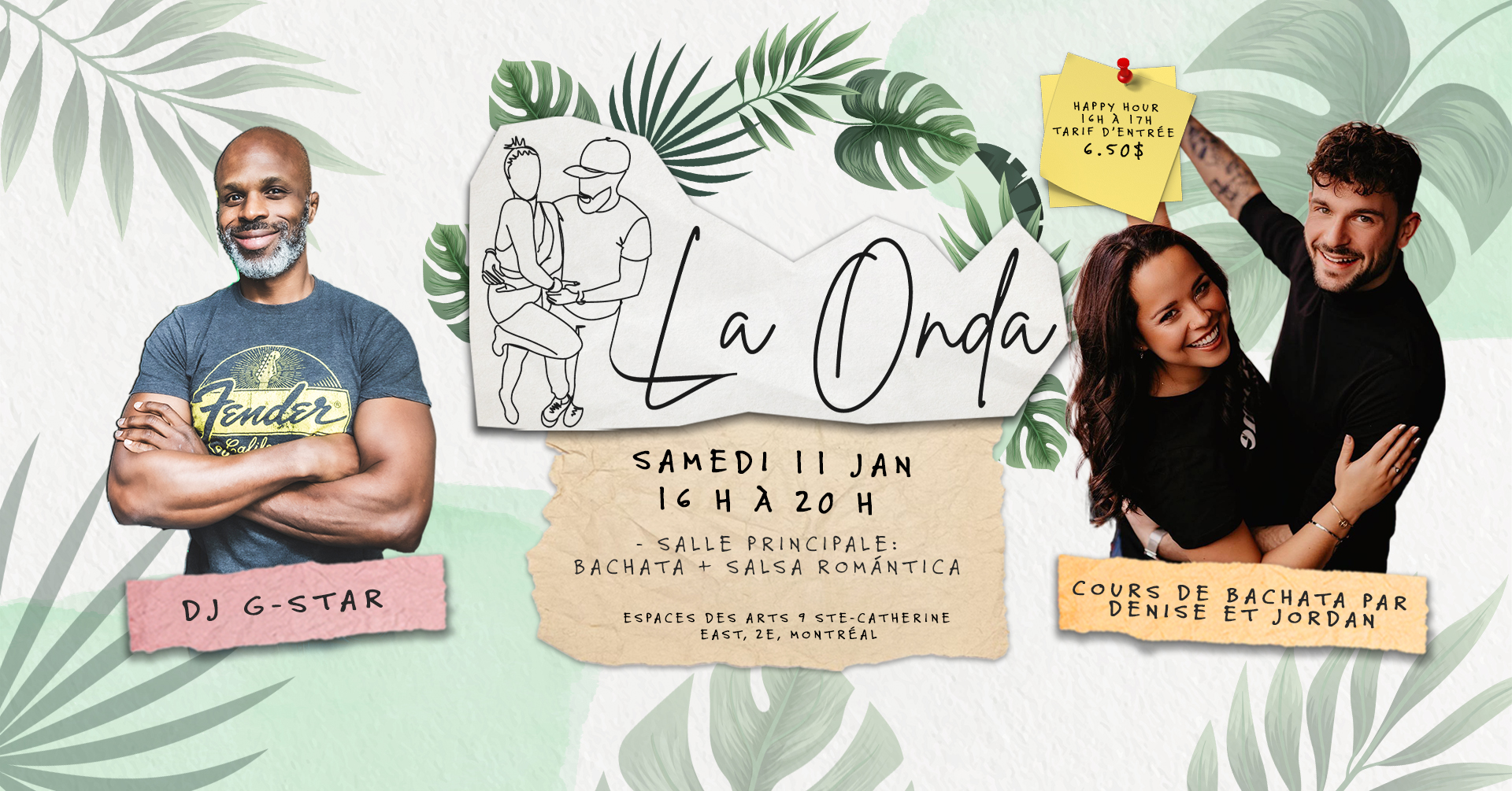La Onda Social - 11 Janvier (Bachata) 💚