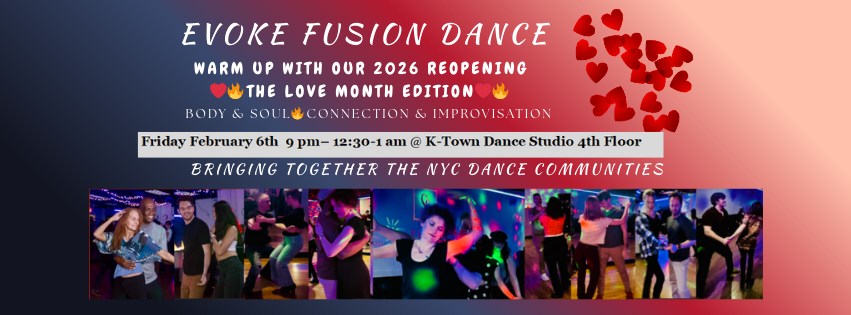 Evoke Fusion February 6th NYC Fusion Dance