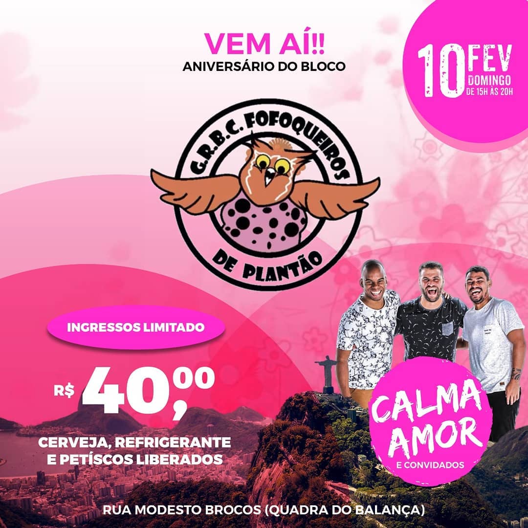 Aniversário Do BLOCO FOFOQUEIROS DE PLANTÃO
