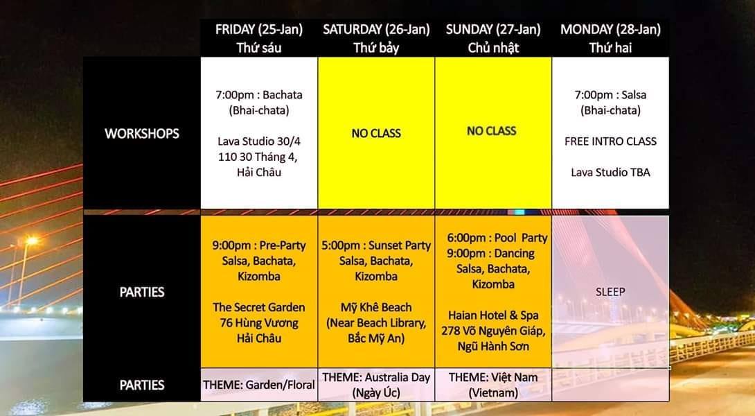 Da Nang Sensual Weekend - January Edition