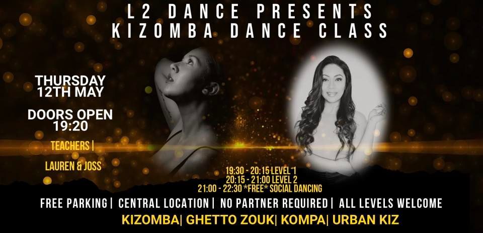 Kizomba Dance Classes in Reading - L2 Dance