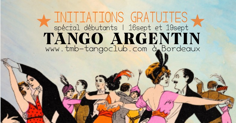 Initiations gratuites Tango Argentin