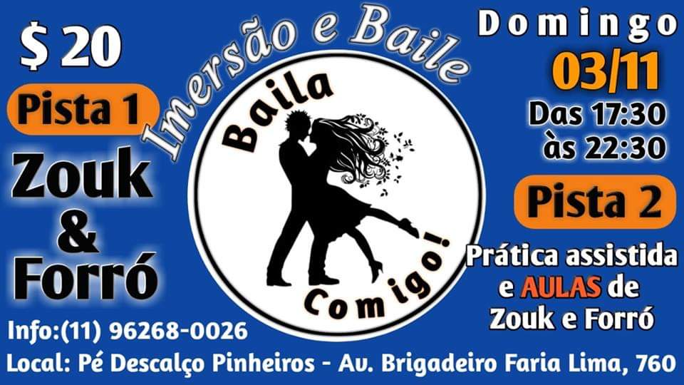 Imersão + Baile - Baila Comigo!