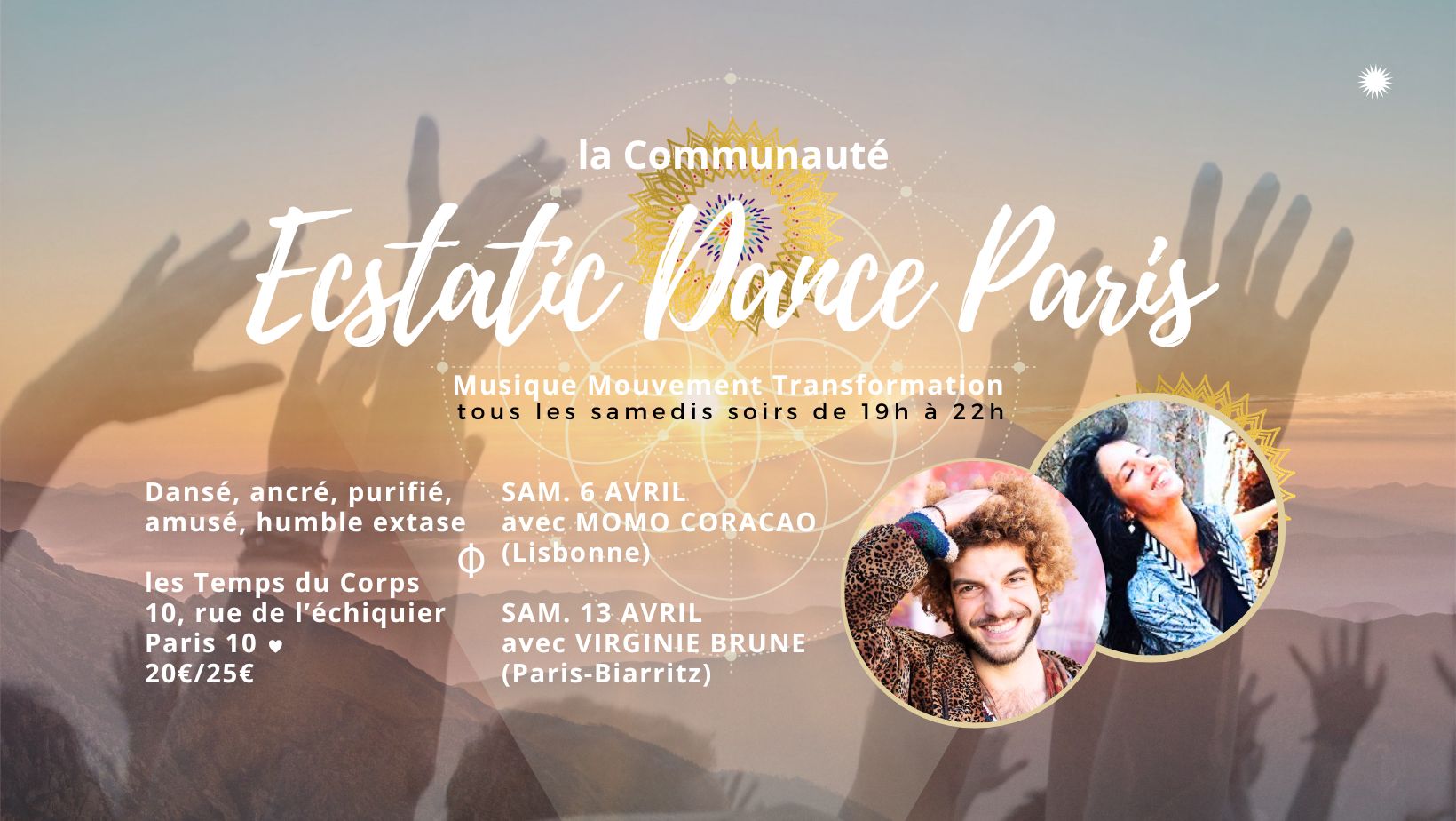 ★ Vivre Ecstatic Dance avec MOMO CORACAO ((Lisboa))