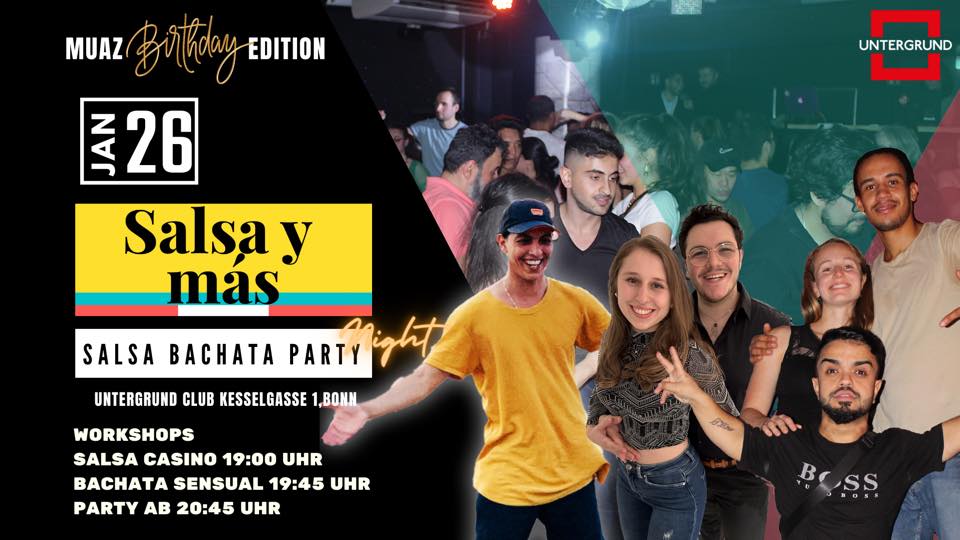 Salsa, bachata y más im Untergrund Bonn