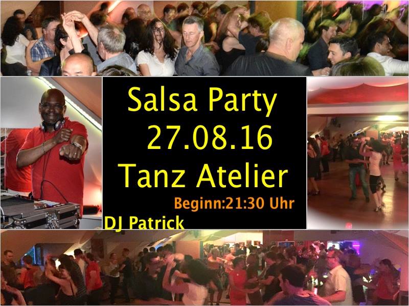 Salsa Party mit DJ Patrick am 23.07.16