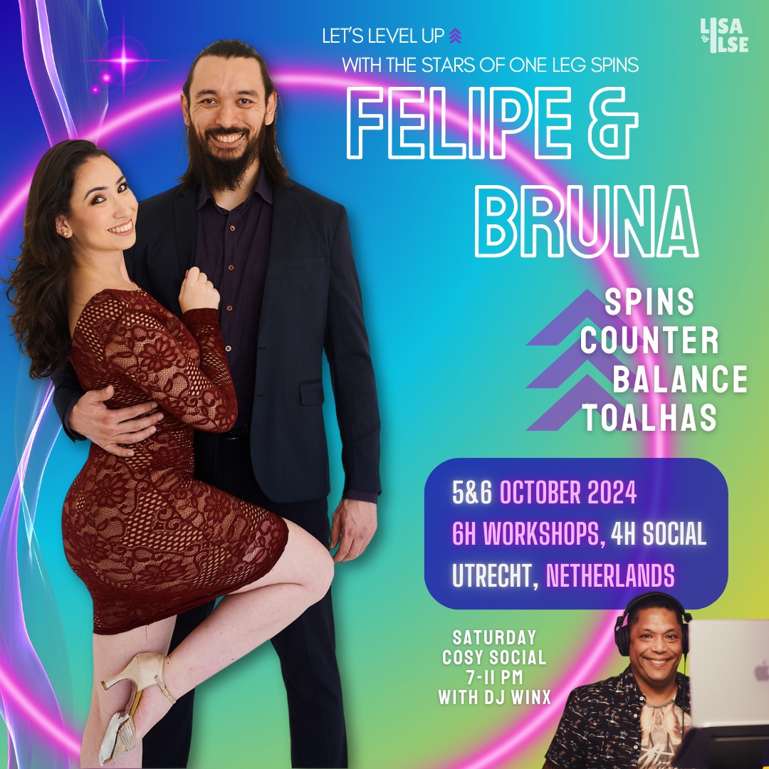 LET'S LEVEL UP β¬οΈ FELIPE & BRUNA π₯ 5 6 OCTOBER 2024 - NL