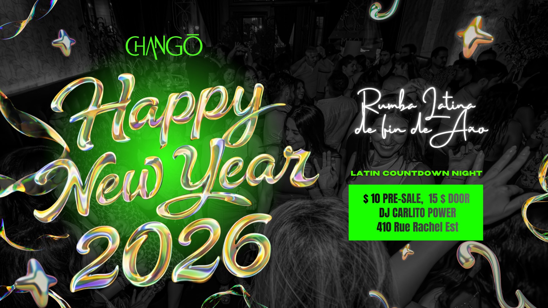 Happy New Year 2026 at CHANGO ✨