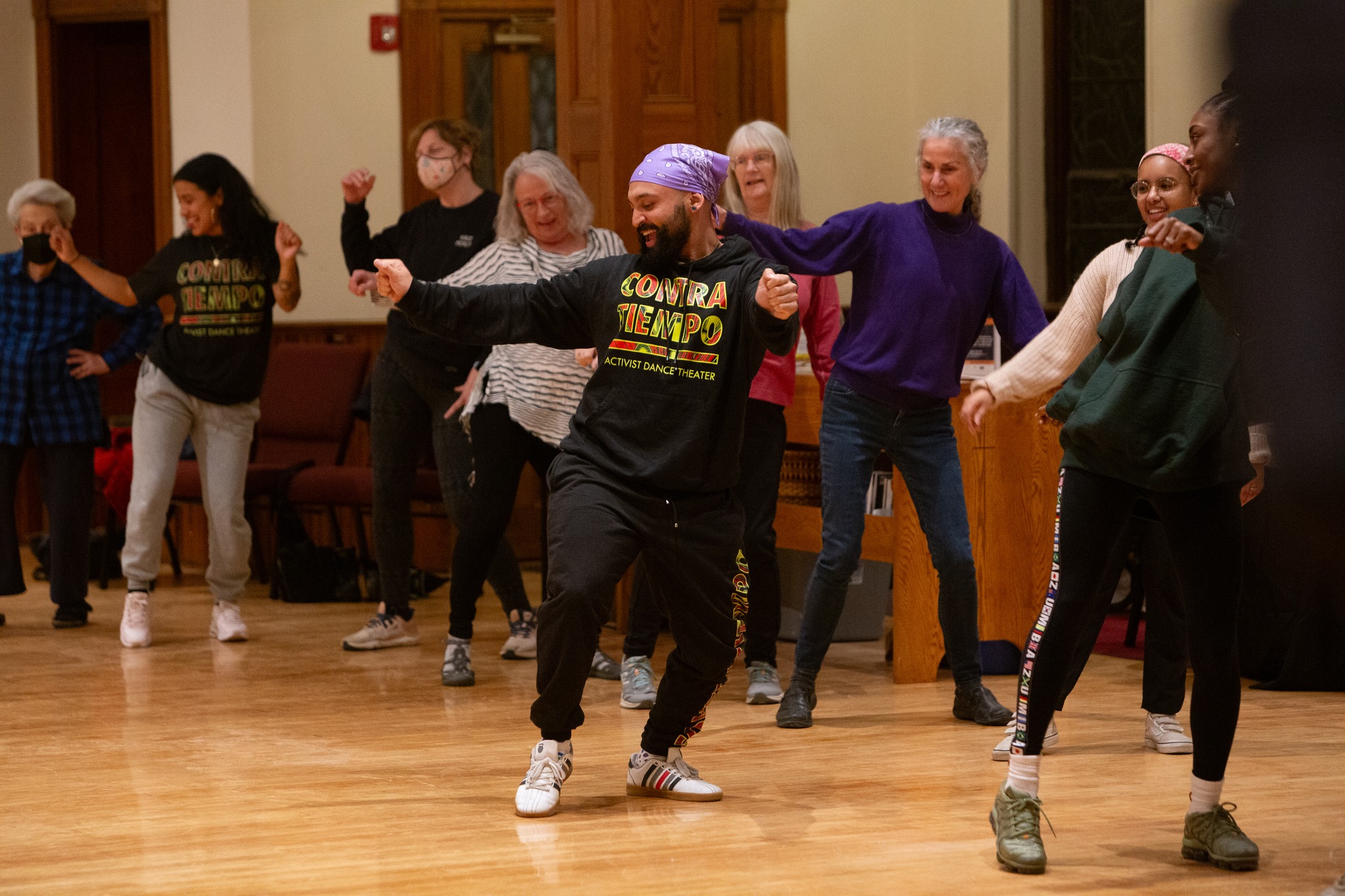 Seniors Get Down Community Workshop with David Dorfman and Lisa Race