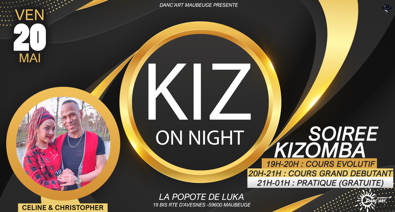 KIZ ON NIGHT - Danç'Art Maubeuge