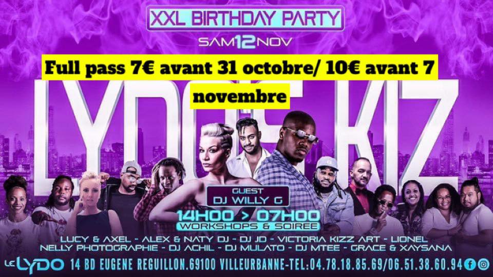 XXL LYDO'S KIZ SPECIAL ANNIVERSAIRE LYDO