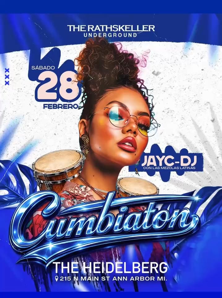 Cumbiatonš Ann Arbor > Underground Level Of Heidelberg > Sat Feb 28.