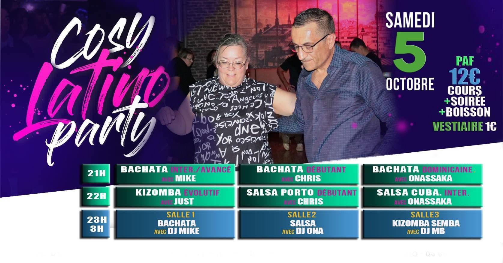 Cosy Latino Party - 5 octobre 2024