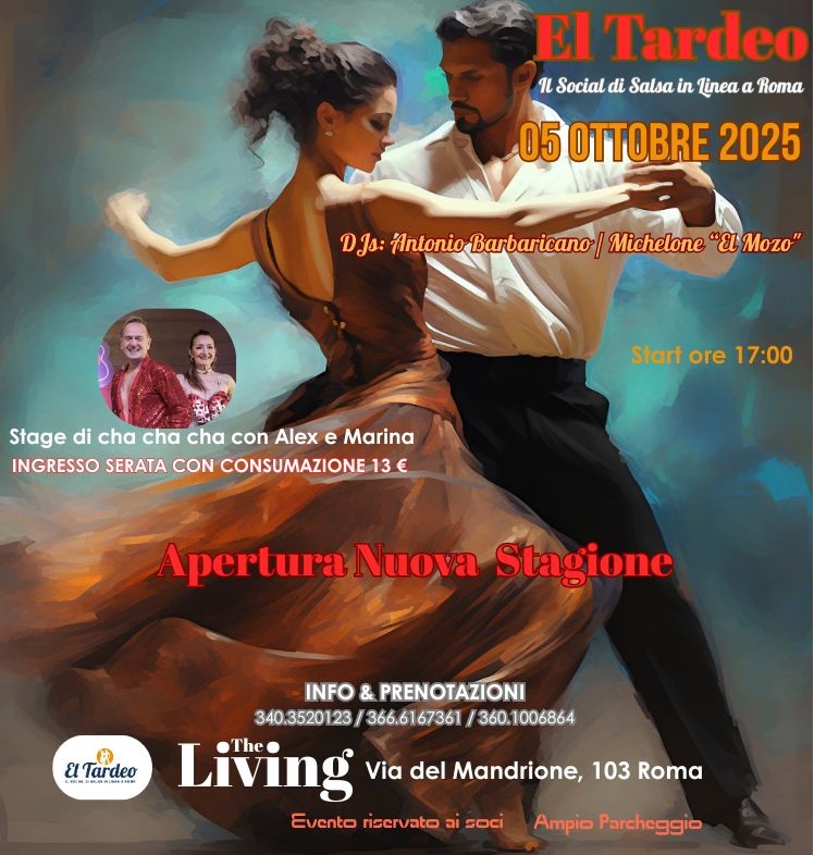 El Tardeo - Il Social di Salsa in Linea a Roma