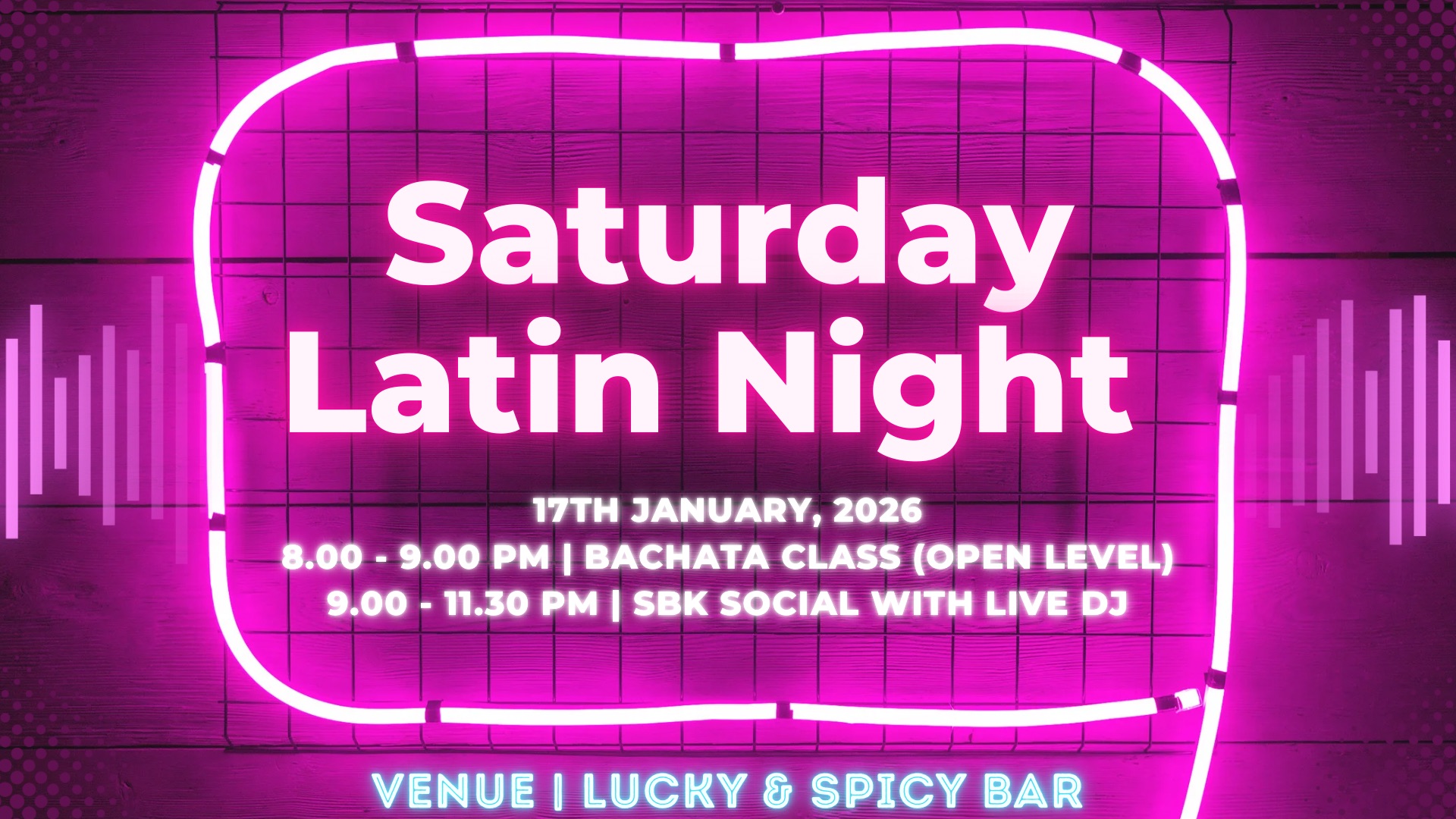 Saturday Latin Night