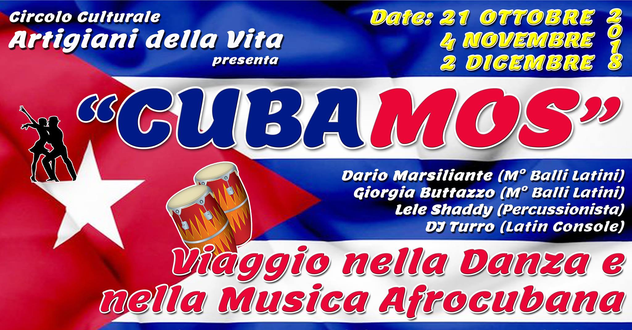 Cubamos - Viaggio nella Musica e nella danza Afrocubana