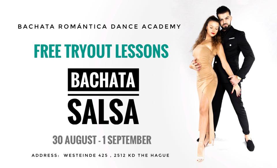 Free Tryout Lessons Bachata & Salsa