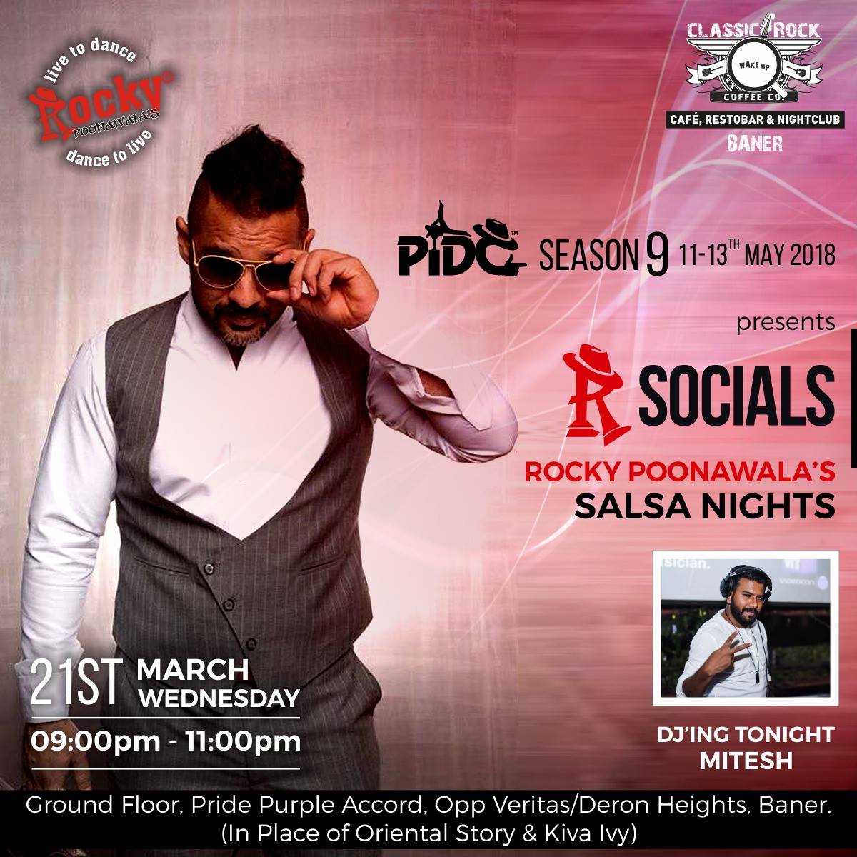 PIDC 9 presents Rsocials Salsa nights