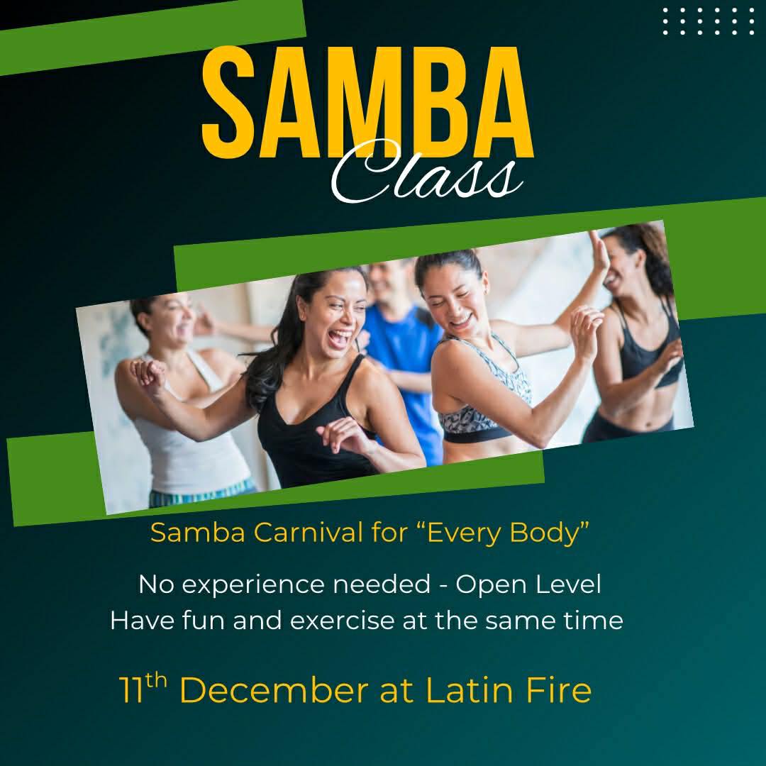 Samba Intro Class with Talita